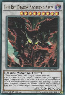 Arcidemone Drago Rosso Rovente dell'Abisso