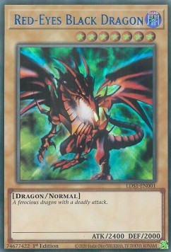 Drago Nero Occhi Rossi (V.1 - Ultra Rare)