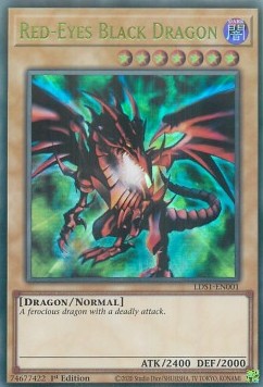 Drago Nero Occhi Rossi (V.2 - Ultra Rare)