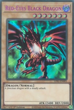 Drago Nero Occhi Rossi (V.3 - Ultra Rare)
